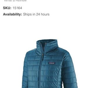 Patagonia Women’s Nano Puff Jacket